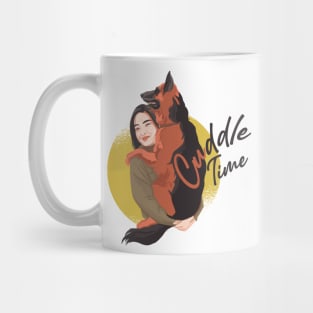 Dog Cuddle Time Mug